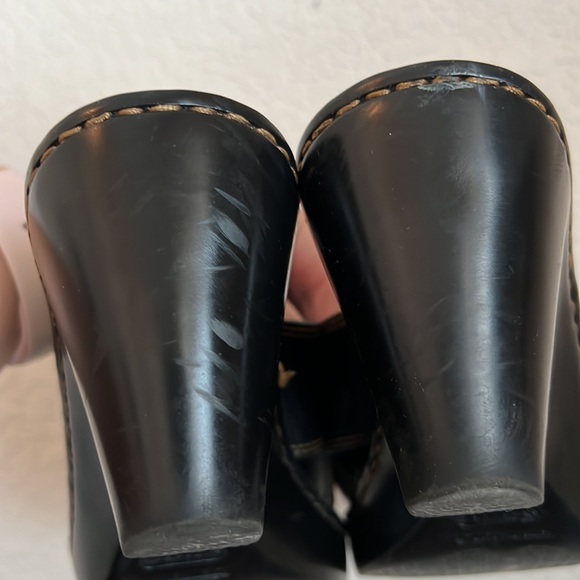 Born black wedge heels size 7 - Picture 3 of 8